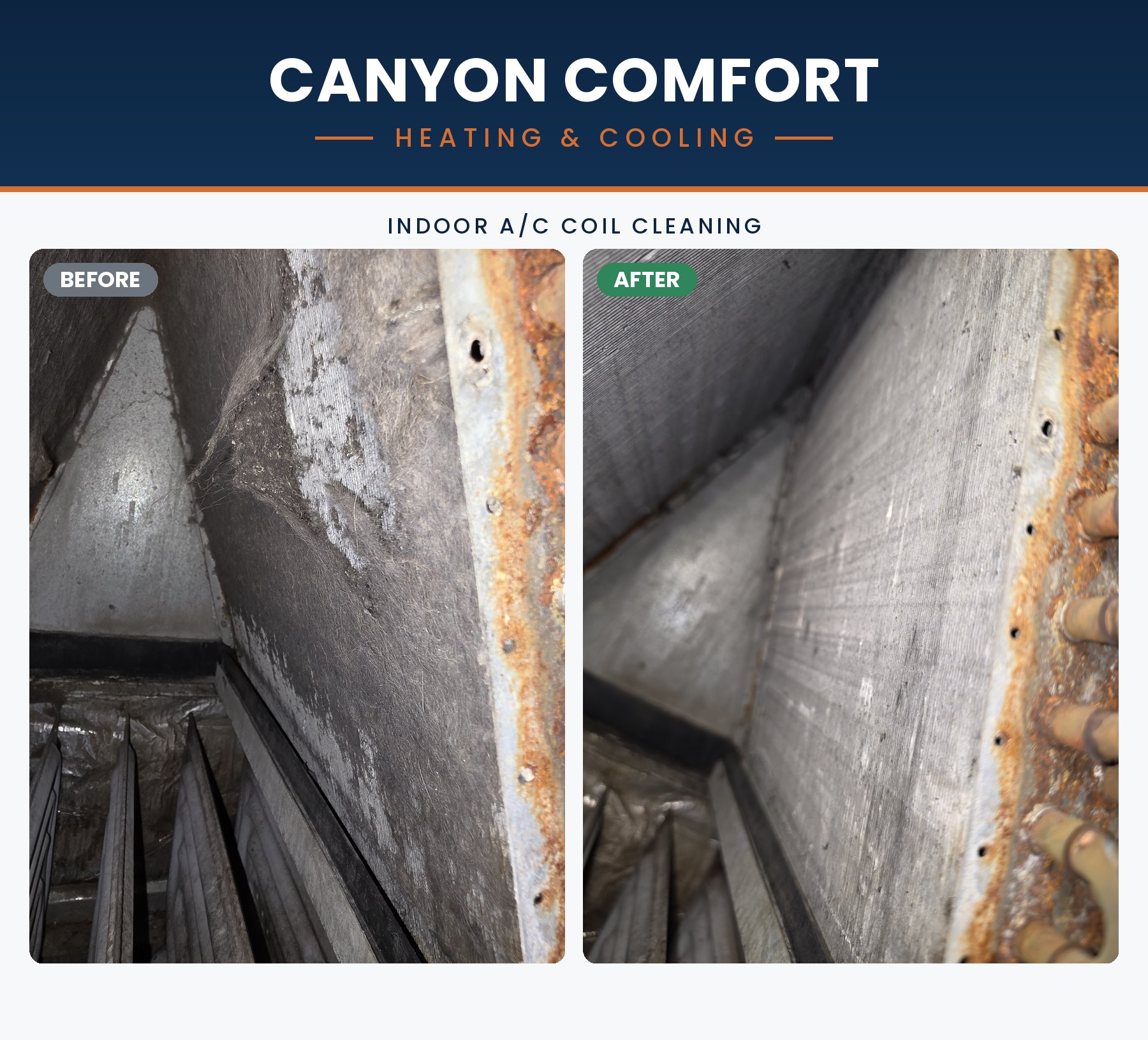 AC tune-up in Salt Lake City &mdash; cleaning the evaporator coil for better airflow
