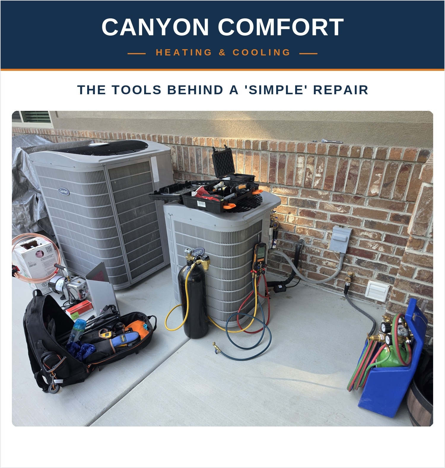 HVAC repair in Salt Lake City &mdash; the tools and gauges for a proper repair